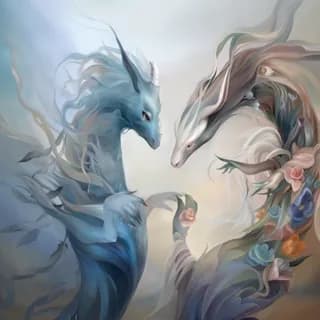 Two Dragons. Where Heaven Meets Earth